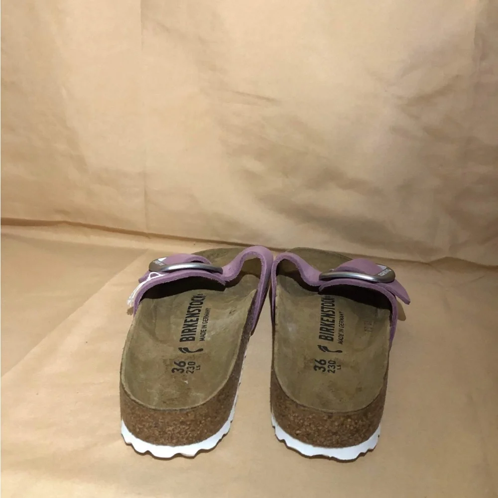 Birkenstock Madrid Big Buckle Silver